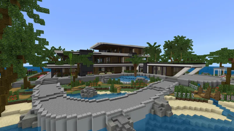 Luxury Beach Mansion