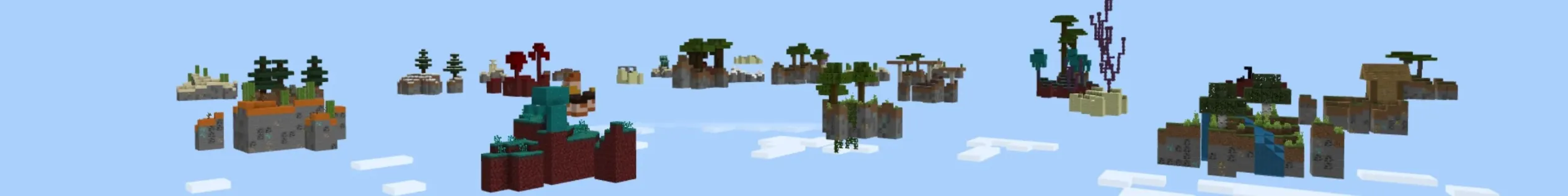 Skyblock Falling Items
