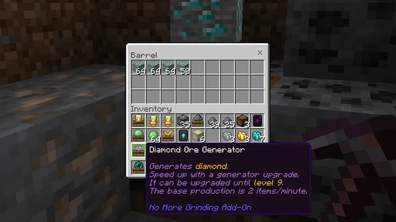 No More Grind Add-On