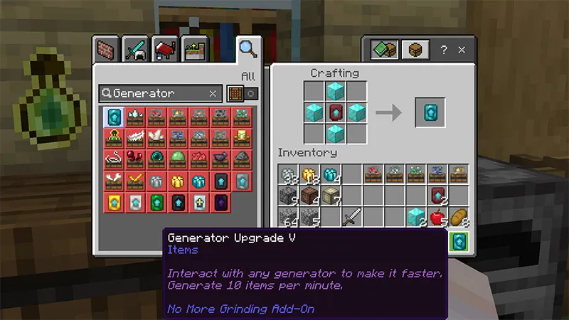 No More Grind Add-On