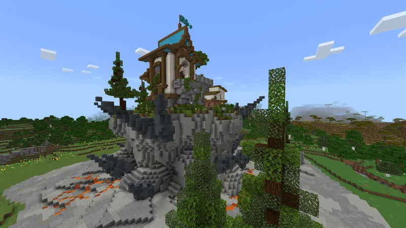Noob vs Pro vs Hacker Castles