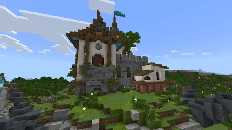 Noob vs Pro vs Hacker Castles