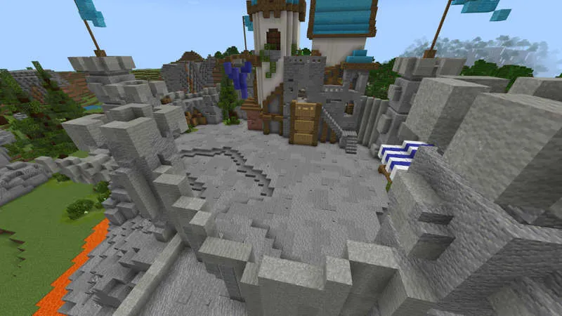 Noob vs Pro vs Hacker Castles