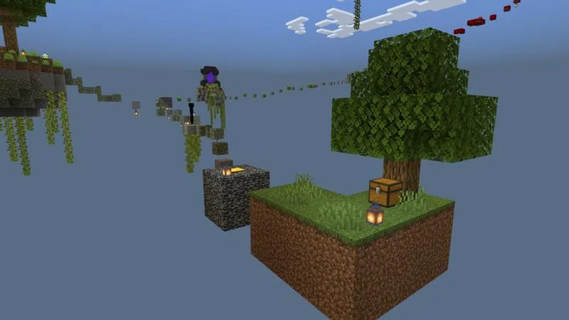 Skyblock Parkour Mansion