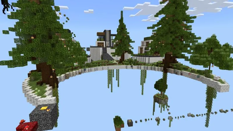 Skyblock Parkour Mansion