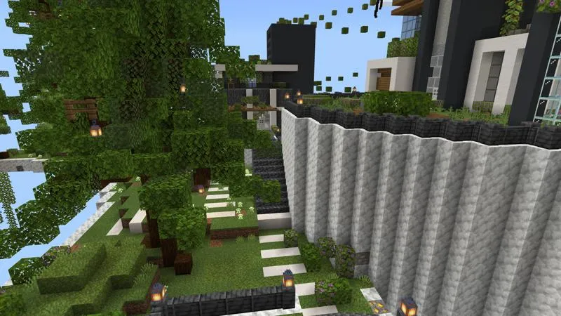Skyblock Parkour Mansion
