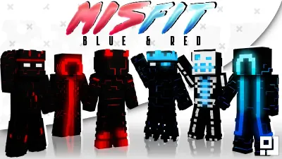 Misfits Blue and Red