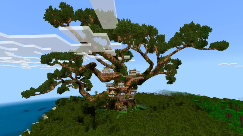 Giant Bonsai Treehouse