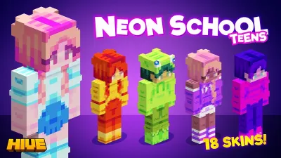 Neon School Teens