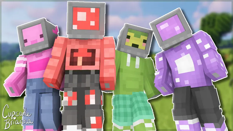 TV Heads 2 Skin Pack