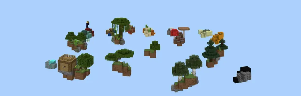 Skyblock Raining Mobs