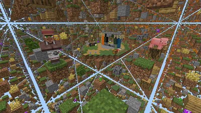 Sky Grid Biomes