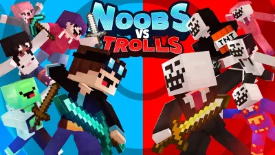 NOOBS vs TROLLS