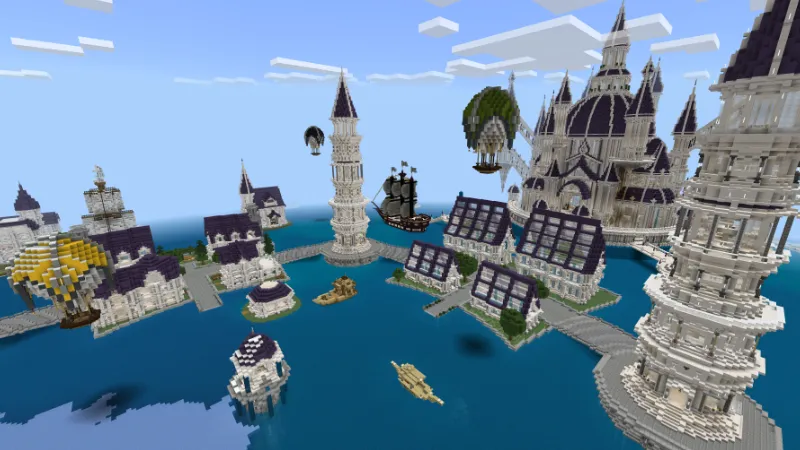 Floating city: Sodalite