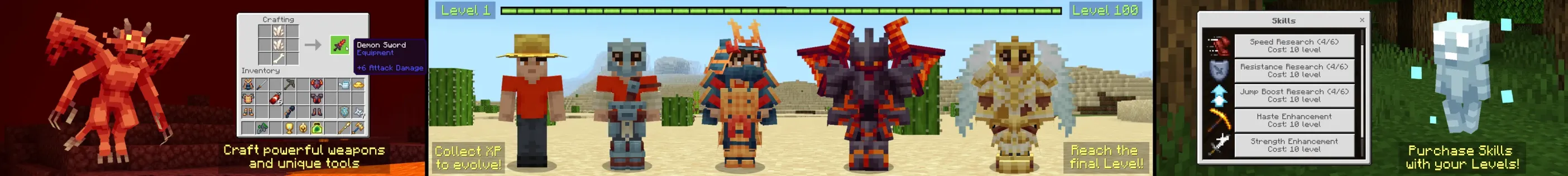 Player Evolved Add-On