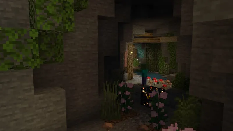 Colorful Cliff Village