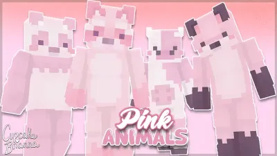 Pink Animals Skin Pack