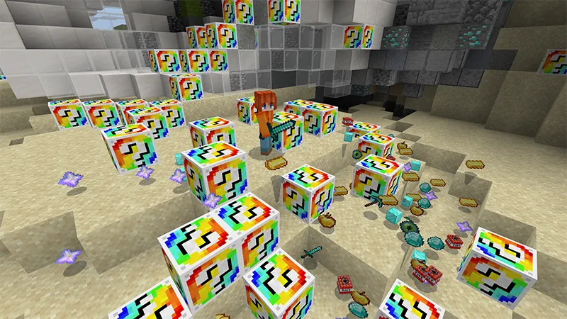 LUCKY BLOCKS: RAINBOWS!