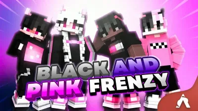 Black and Pink Frenzy