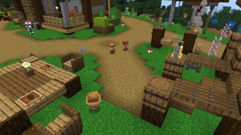 Tiny OP Villagers