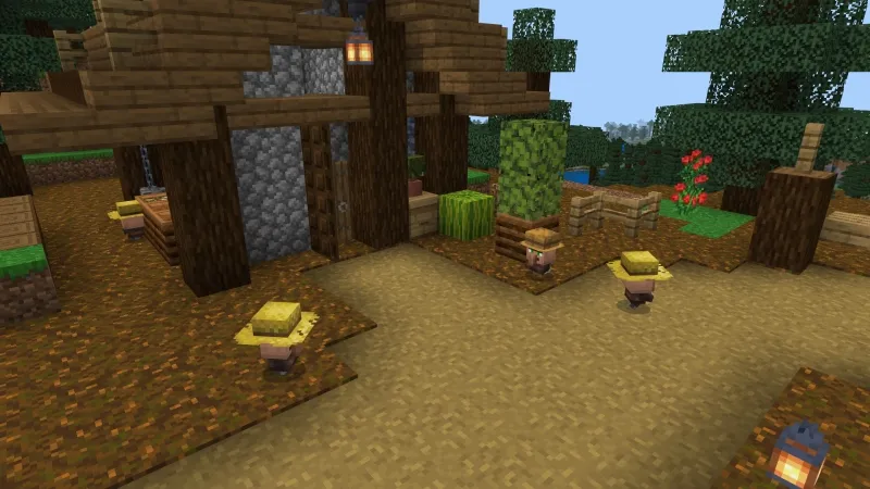 Tiny OP Villagers
