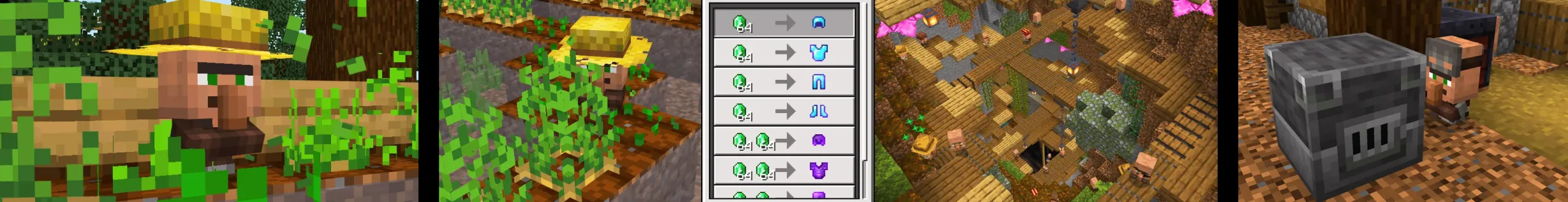 Tiny OP Villagers
