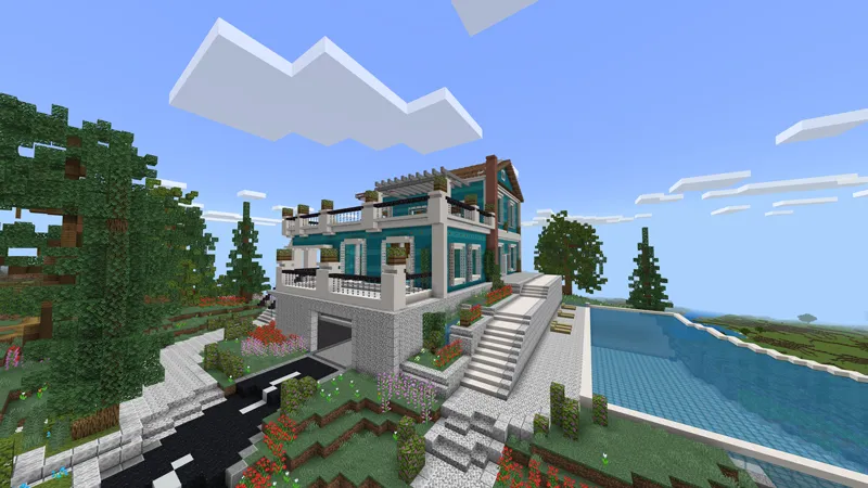 Greek Lakeside Mansions