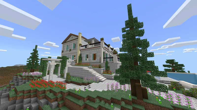 Greek Lakeside Mansions