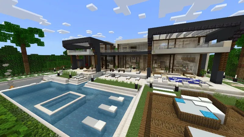 Noob vs Pro vs Hacker Mansion