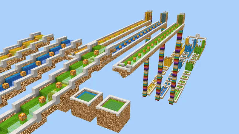 Lucky Block Speedrun