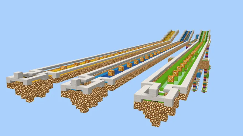 Lucky Block Speedrun