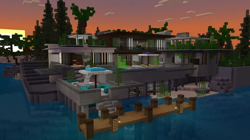Private Island Mansion