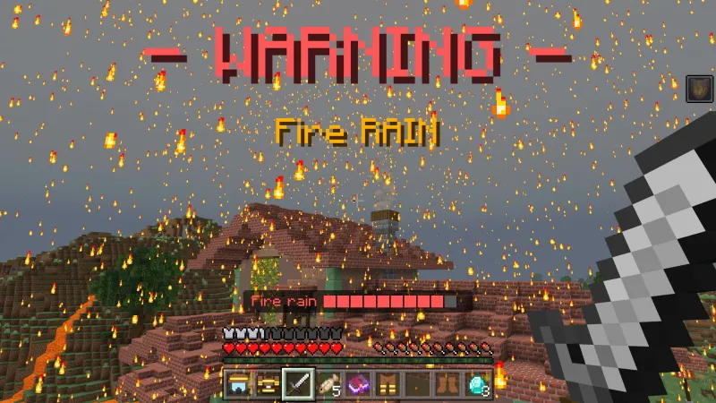 Rain But Fire!