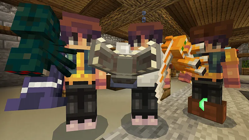 MOB WEAPONS CRAFTABLE