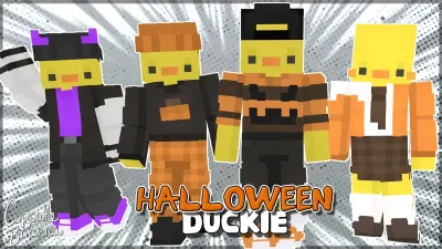 Halloween Duckie Skin Pack