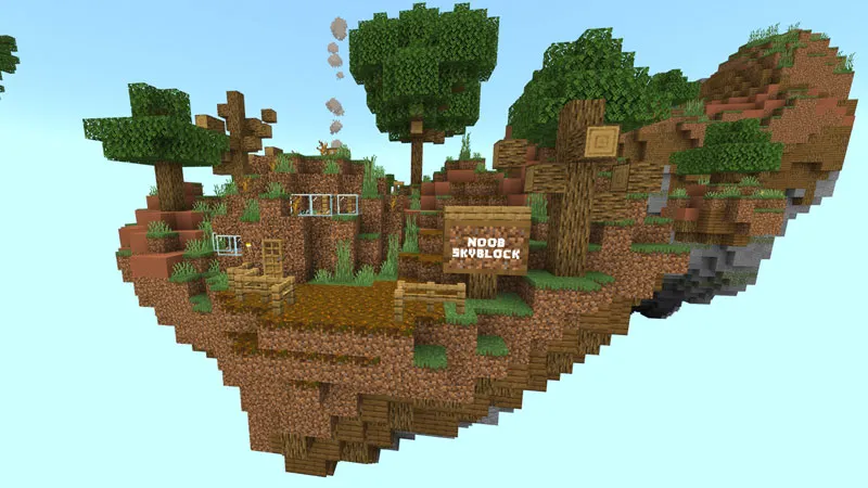 Noob VS Pro Skyblock