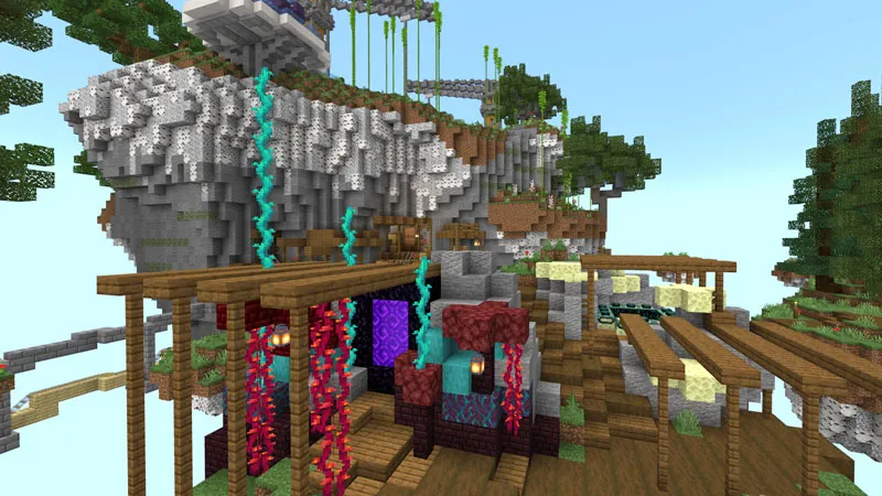 Noob VS Pro Skyblock