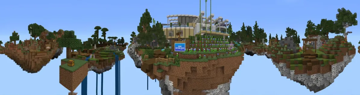 Noob VS Pro Skyblock