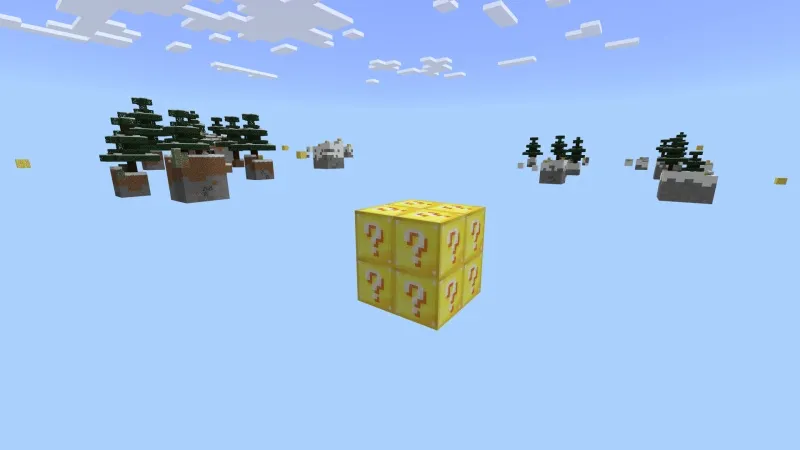 Lucky Winter Skyblock