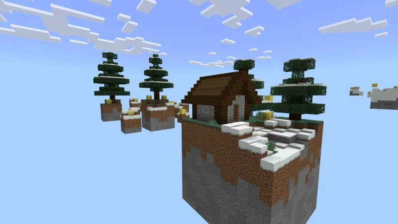 Lucky Winter Skyblock