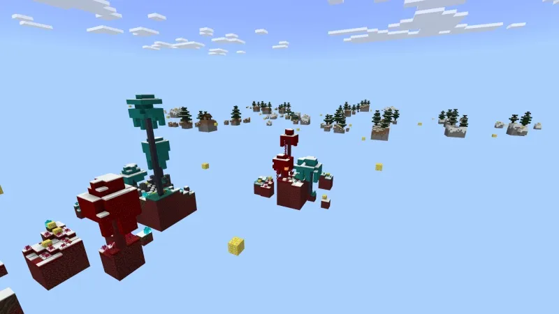 Lucky Winter Skyblock