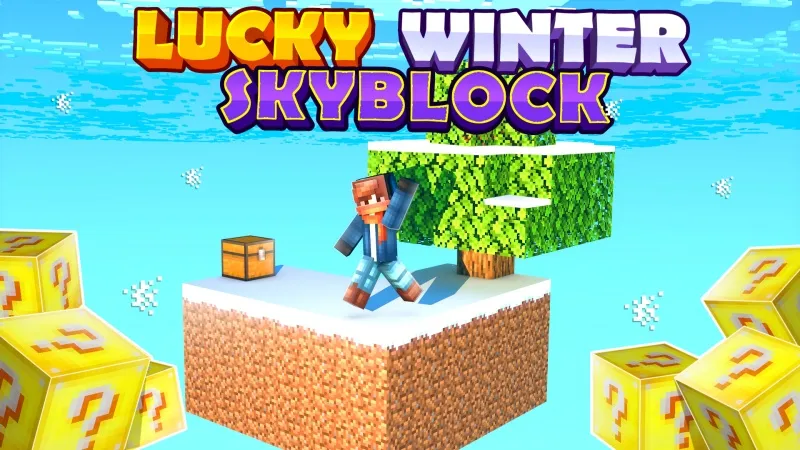 Lucky Winter Skyblock