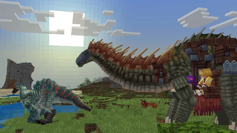 Dinosaurs & Weapons Add-On