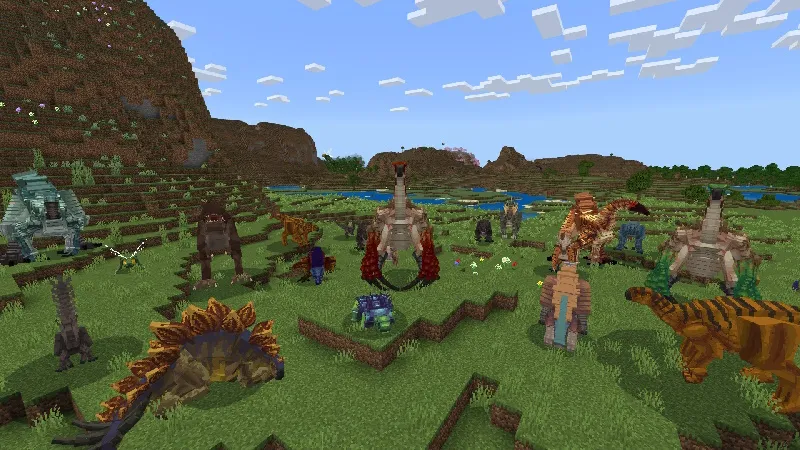 Dinosaurs & Weapons Add-On