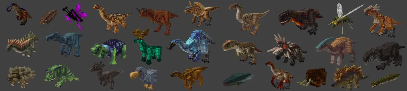 Dinosaurs & Weapons Add-On