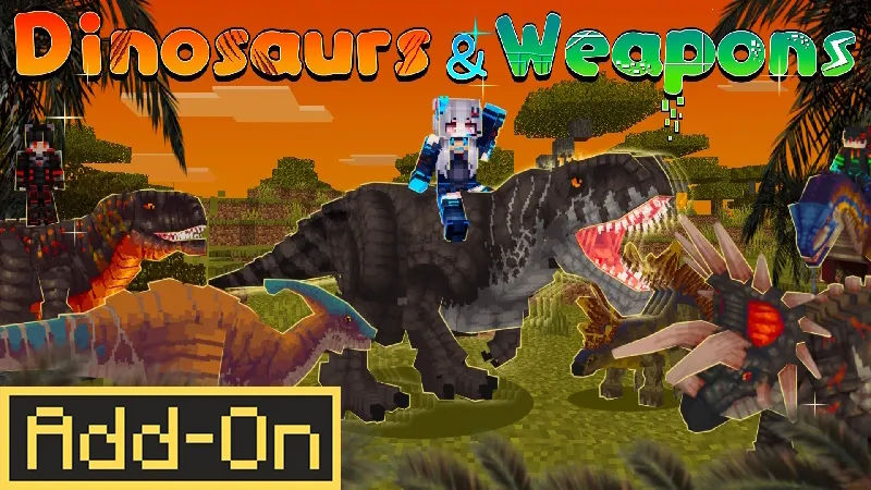 Dinosaurs & Weapons Add-On