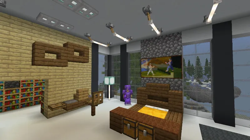 Modern Mansion Skyblock