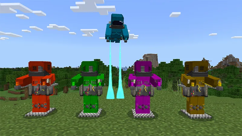 Colour Jetpacks