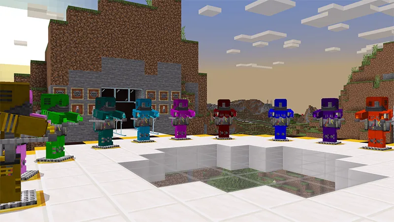 Colour Jetpacks