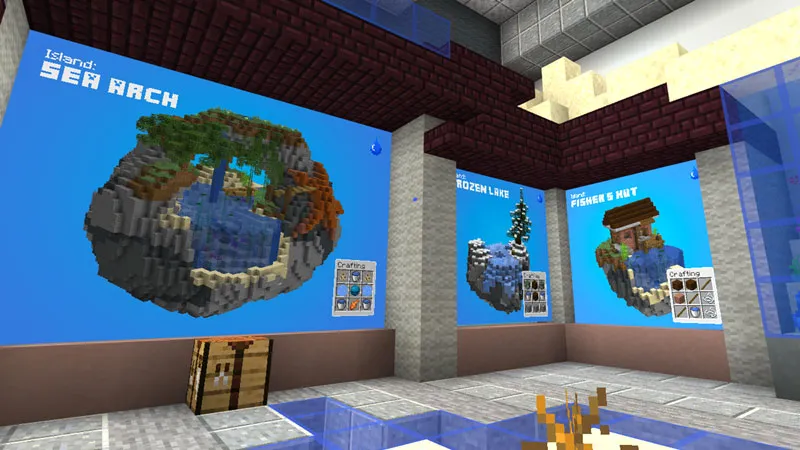 Craftable Skyblock Islands